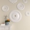 Ekena Millwork Diane Ceiling Medallion (Fits Canopies up to 6 1/4"), 24"OD x 3 5/8"ID x 1 1/4"P, Primed White CM24DI - alternate 7